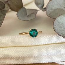 Load image into Gallery viewer, Hydrothermal Emerald Ring
