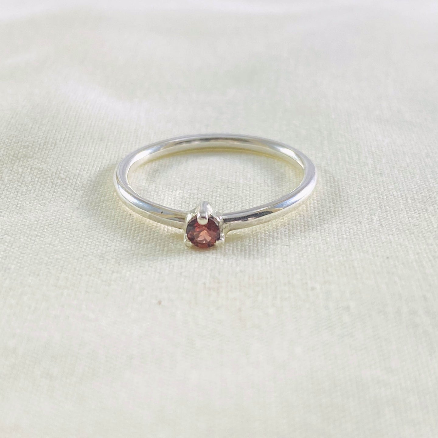 Dainty Birthstone Ring