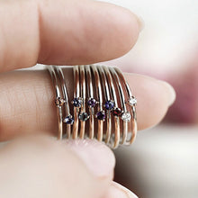 Load image into Gallery viewer, Dainty Birthstone Ring
