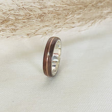 Load image into Gallery viewer, Walnut and Bubinga Wood with Copper
