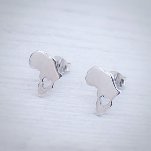 Solid Africa Studs